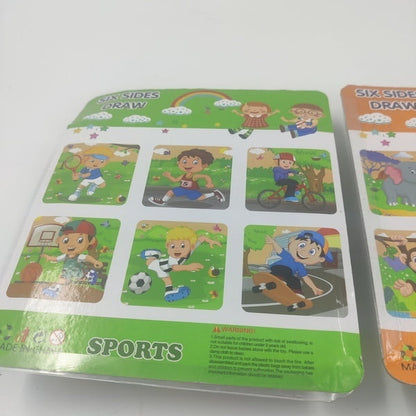 Wooden 16-Piece Cube Puzzle (One Random Design Shipped)