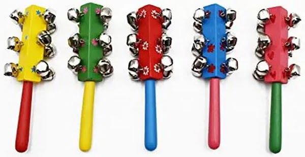Square rattle 1pc random color will be shipped - EKT2146