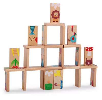Wooden Dominos for Kids | Fun & Creative Domino Set