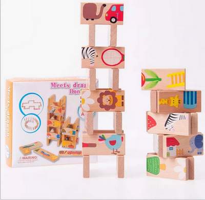 Wooden Dominos for Kids | Fun & Creative Domino Set