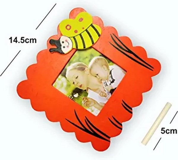 Wooden photo frame 1pc random design will be shipped - EKT2698