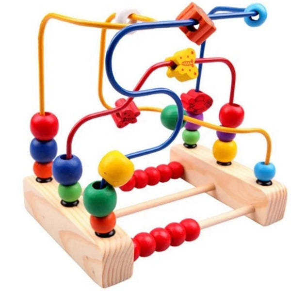 Wooden Beads Maze | Fun Toy for Hand-Eye Coordination