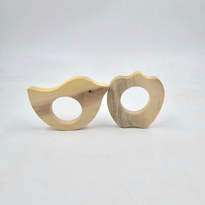 Neem Teether (Pack of 2) | Safe & Organic (Random Design Shipped)