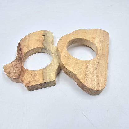 Neem Teether (Pack of 2) | Safe & Organic (Random Design Shipped)
