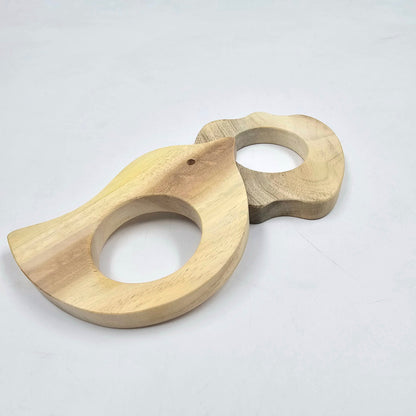 Neem Teether (Pack of 2) | Safe & Organic (Random Design Shipped)