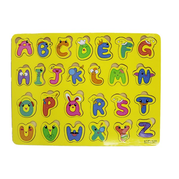 Wooden Alphabet Puzzle - EKT3307