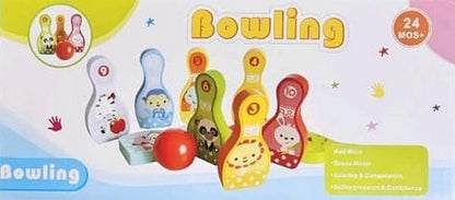 Wooden Mini Bowling Game - EKT3354