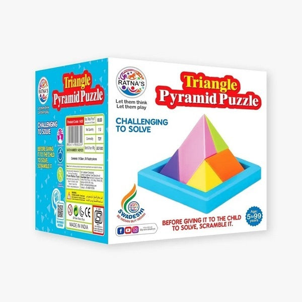 Mini Triangle Pyramid Puzzle - EKT3525