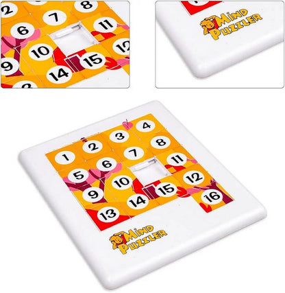 Kids Mini Number Sliding Game 1 To 15 1Pc Random Designs Will Be Shipped - EKT3605