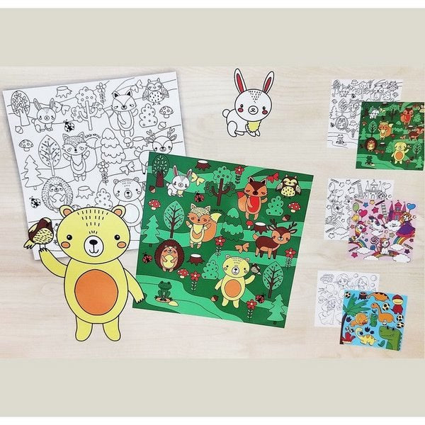 Drawing Mat Washable 1Pc Random Design Will Be Shipped - EKT3612