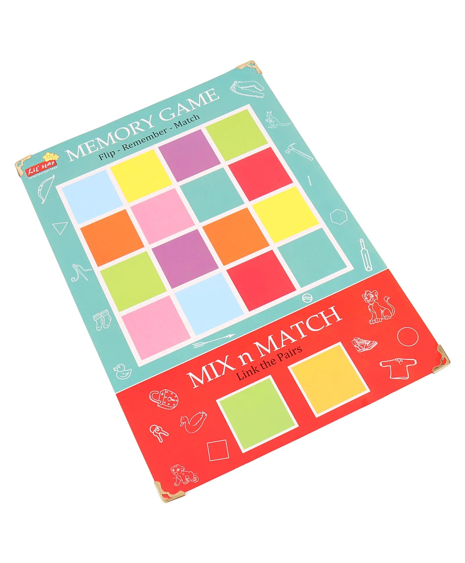 Kids Magnetic Learning Kit Mix And Match - EKT3618
