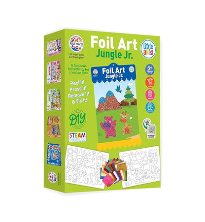 1 Foil Art Jungle Set will be shipped - EKT3632
