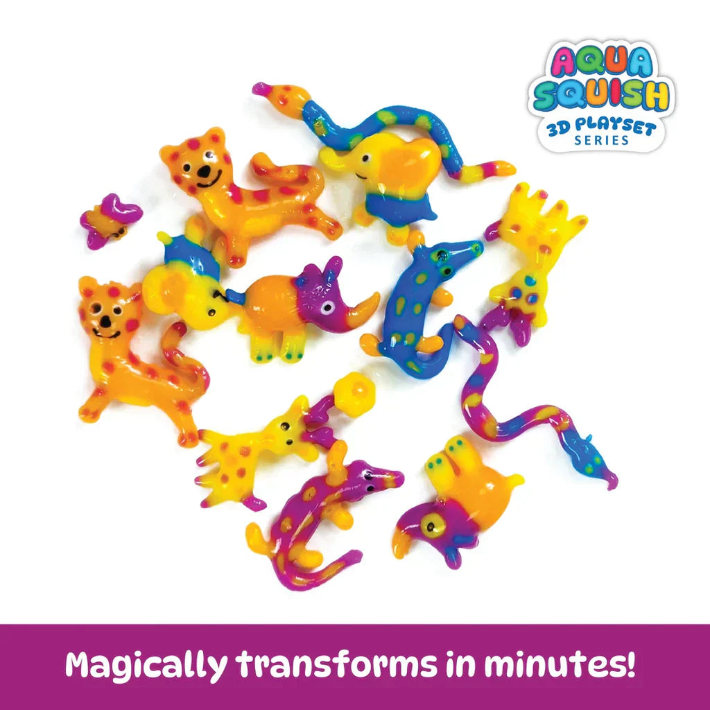Jungle Safari Aqua Squish Kit for Kids 100% Safe & Non Toxic - EKT3662