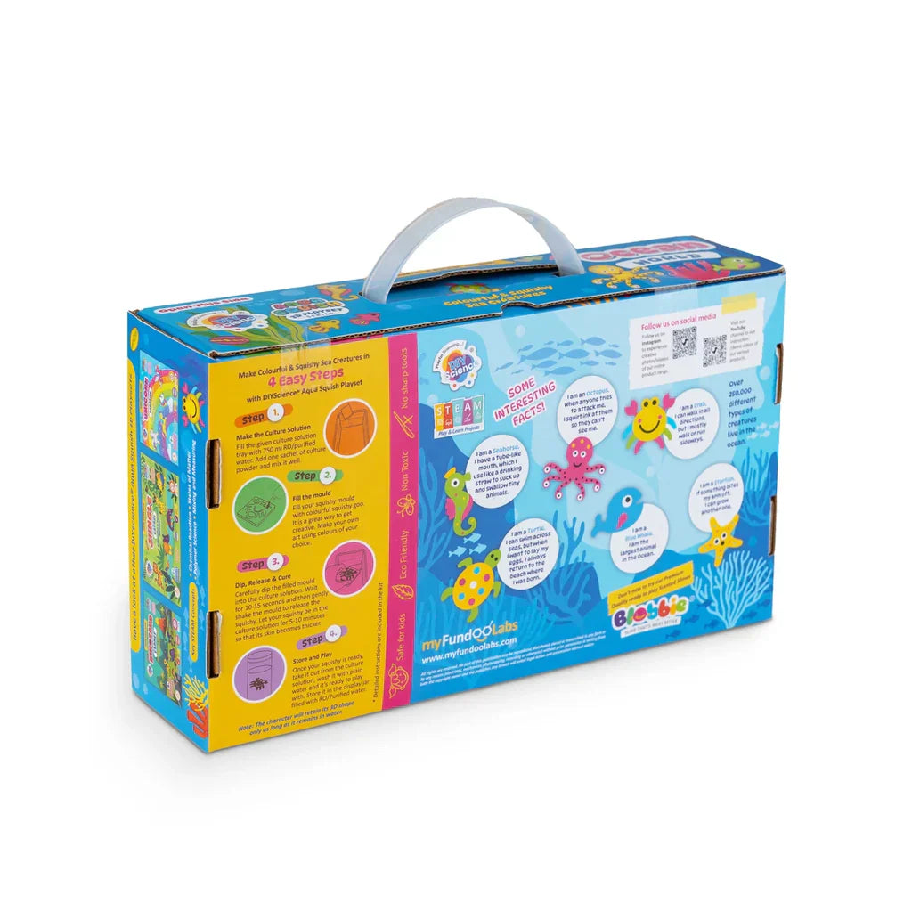 Ocean World Aqua Squish Kit for Kids 100% Safe & Non Toxic - EKT3663