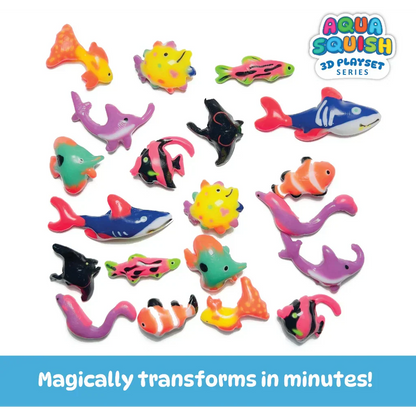 Aquarium Aqua Squish Kit for Kids 100% Safe & Non Toxic - EKT3664