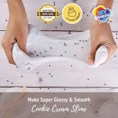 Cookie Cream Slime Kit for Kids 100% Safe & Non Toxic - EKT3673