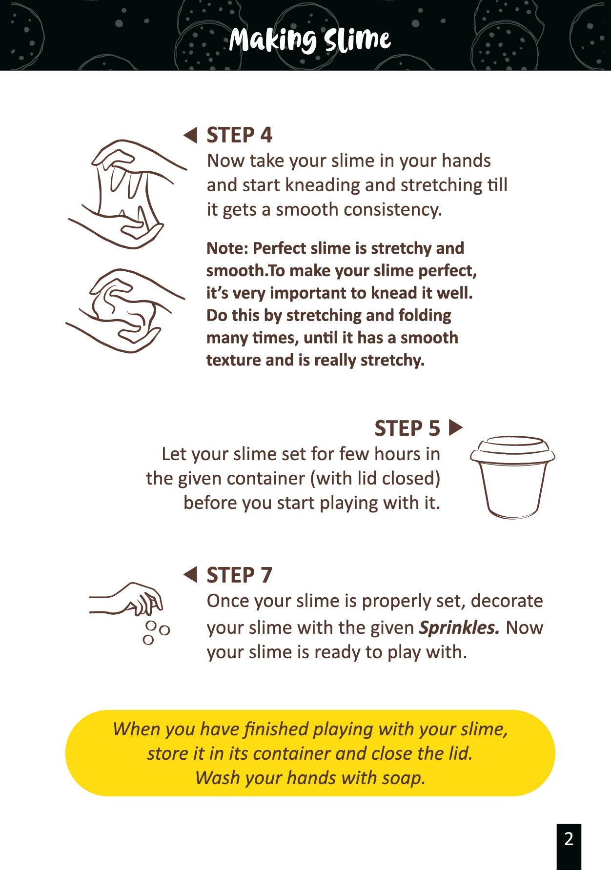 Cookie Cream Slime Kit for Kids 100% Safe & Non Toxic - EKT3673