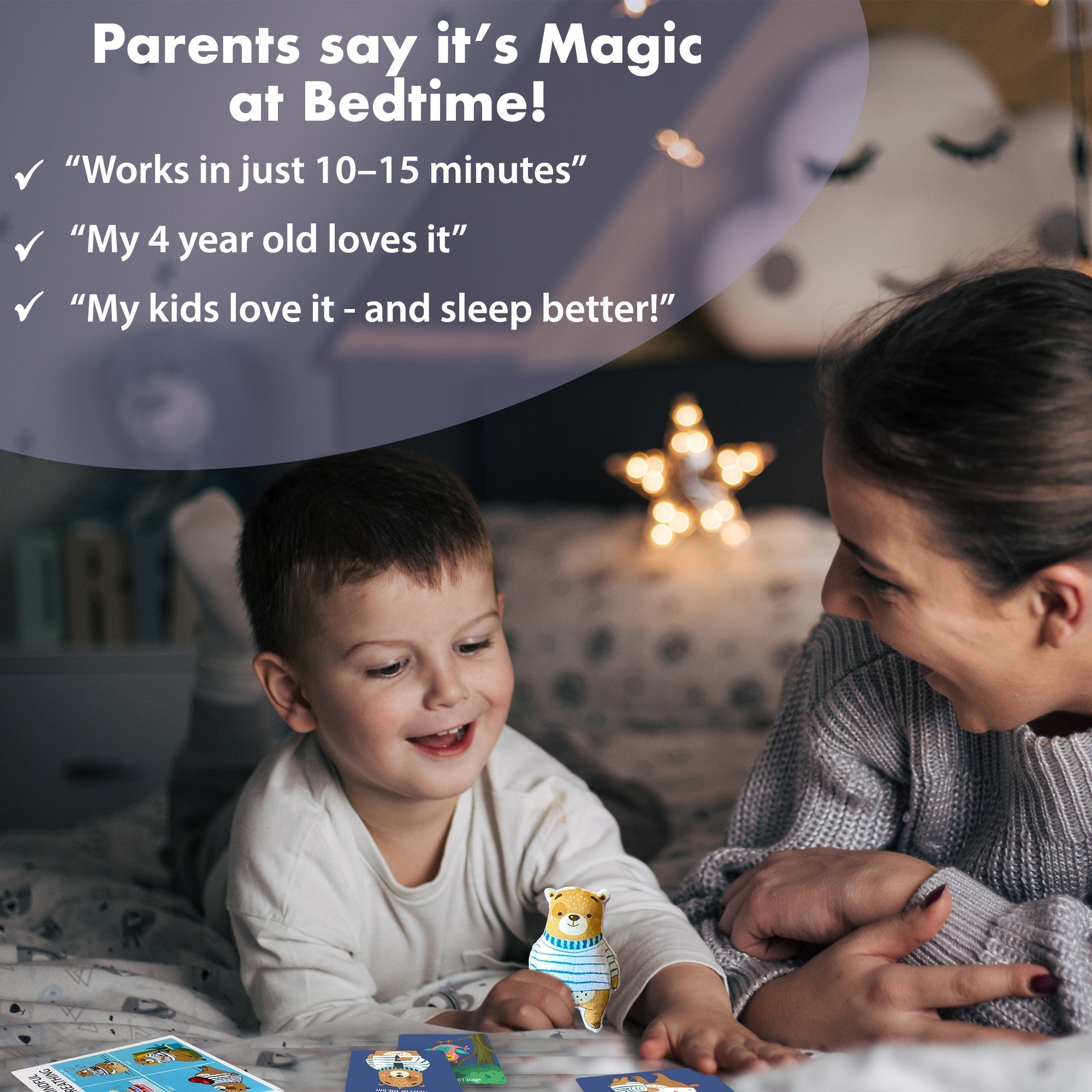 Bedtime Bear Good Night Activity Game For Preschooler - EKT3690