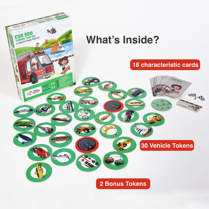 Creature Clues The Eye Game | Vehicles Theme - EKT3695