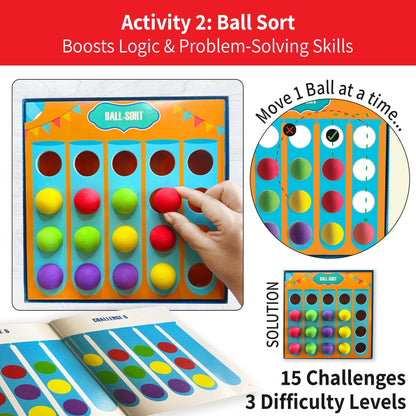 Ballaroo 3 Mind Blowing Logic Games And Puzzles - EKT3697