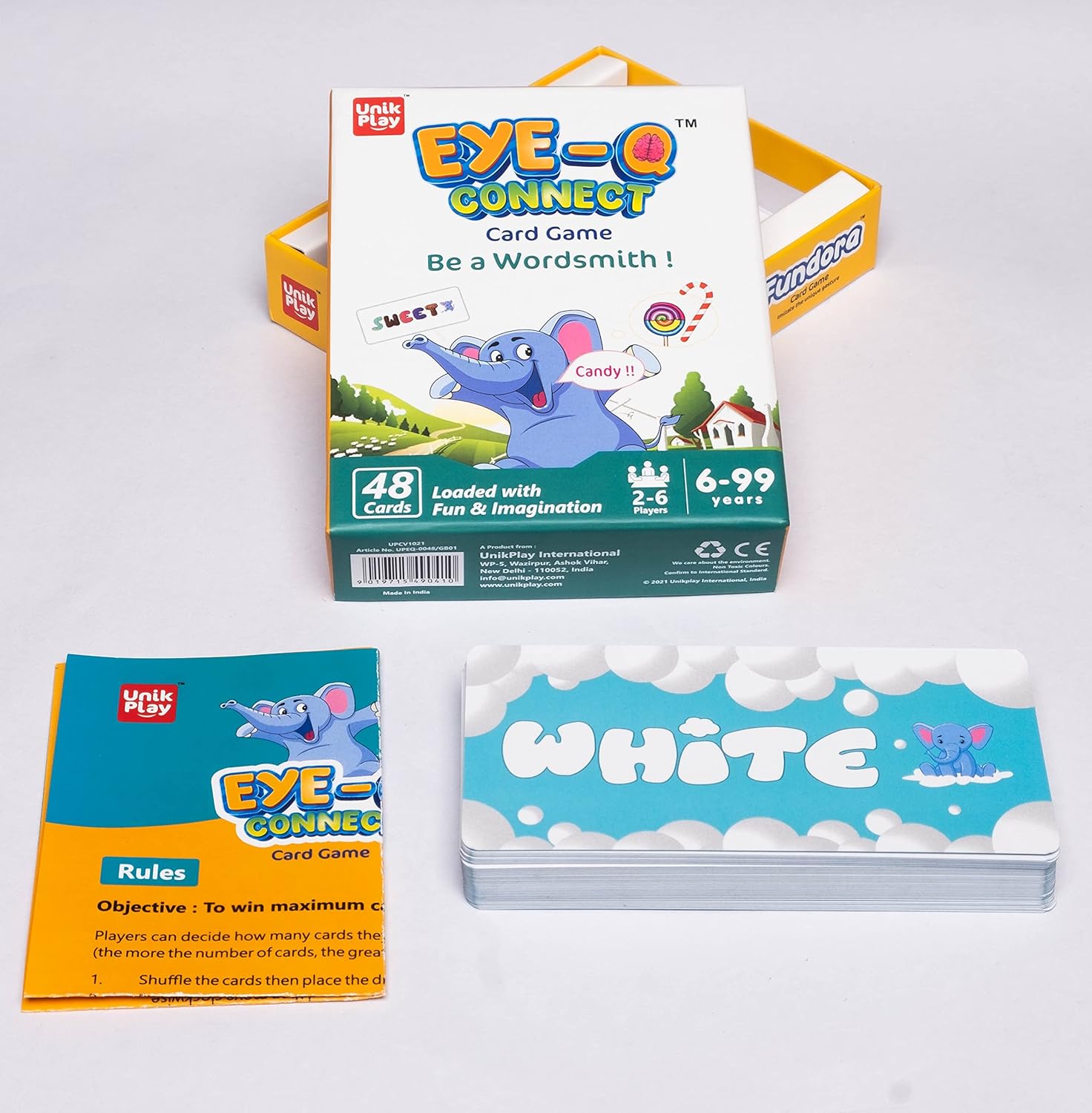 Eye-Q Connect Card Game - Wordsmith - EKT3705