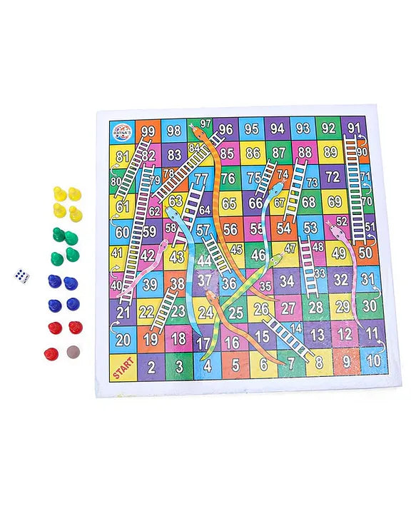 Nano Snake$Ladders with Ludo - Luck and Skill - EKT3707