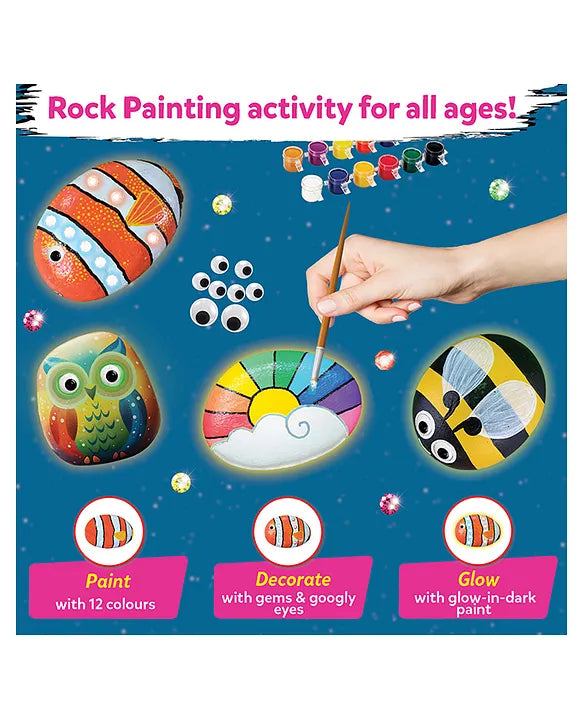 Glow in The Dark Rock Painting | Unleash Your Creativity - EKT3751