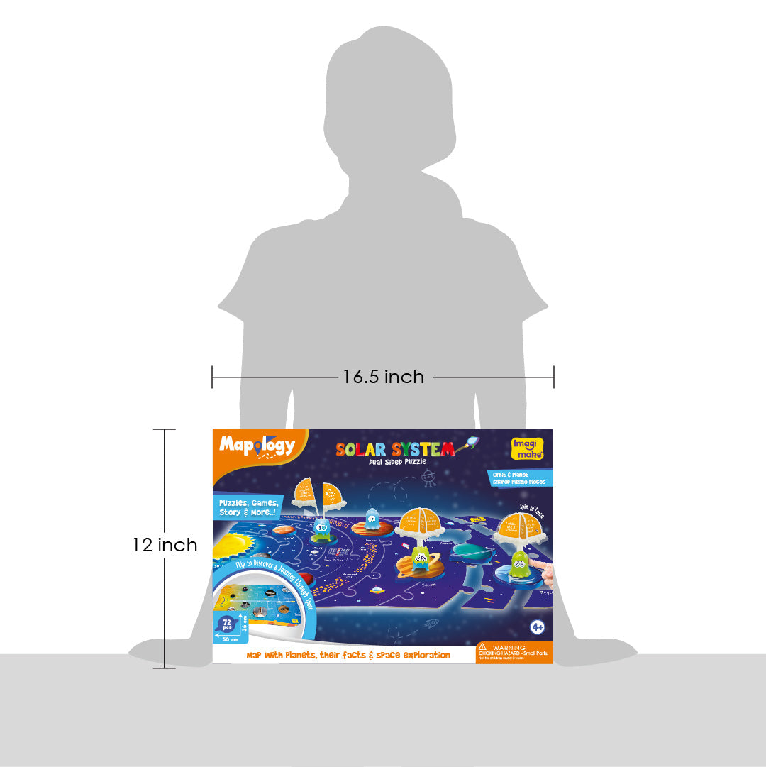 Solor System Dual Sided Puzzle - EKT3769