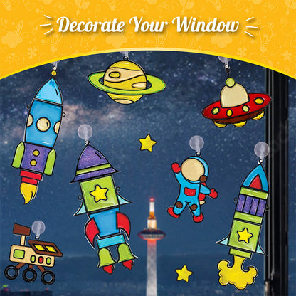 DIY Art - Rocket | Shining Glass Paint - EKT3778
