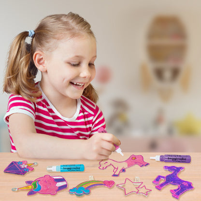 DIY Art - Unicorn | Shining Glass Paint - EKT3780