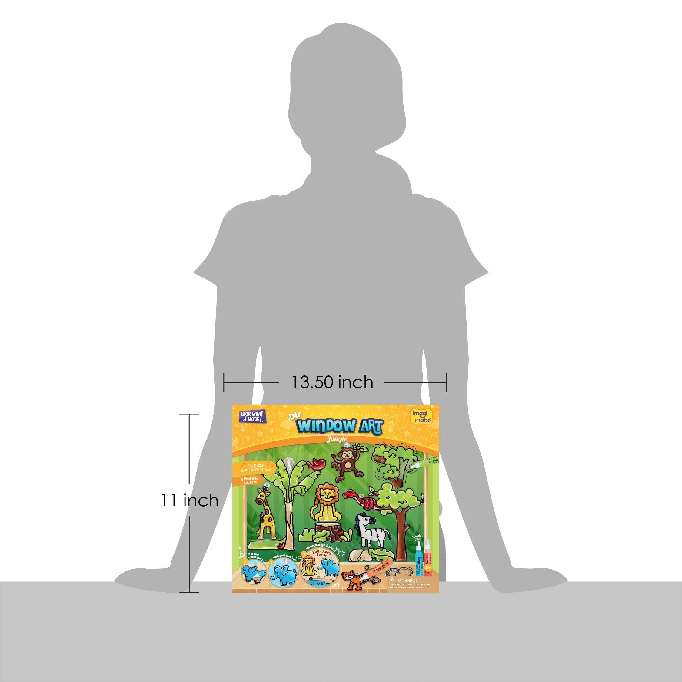 DIY Art - Jungle | Shining Glass Paint - EKT3781