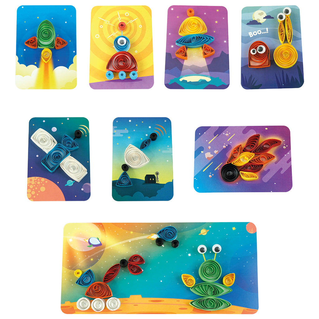 DIY Space Creative Cards | Paper Craft Kit - EKT3789