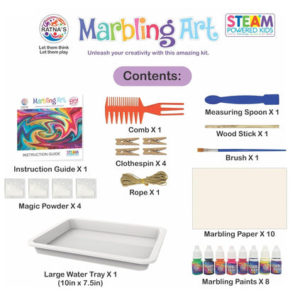 Marbling Art & Craft Magic Paint Kit - EKT3838