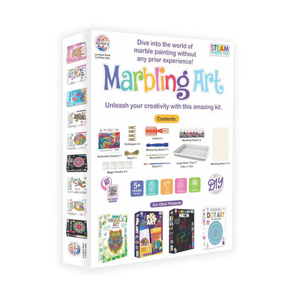 Marbling Art & Craft Magic Paint Kit - EKT3838