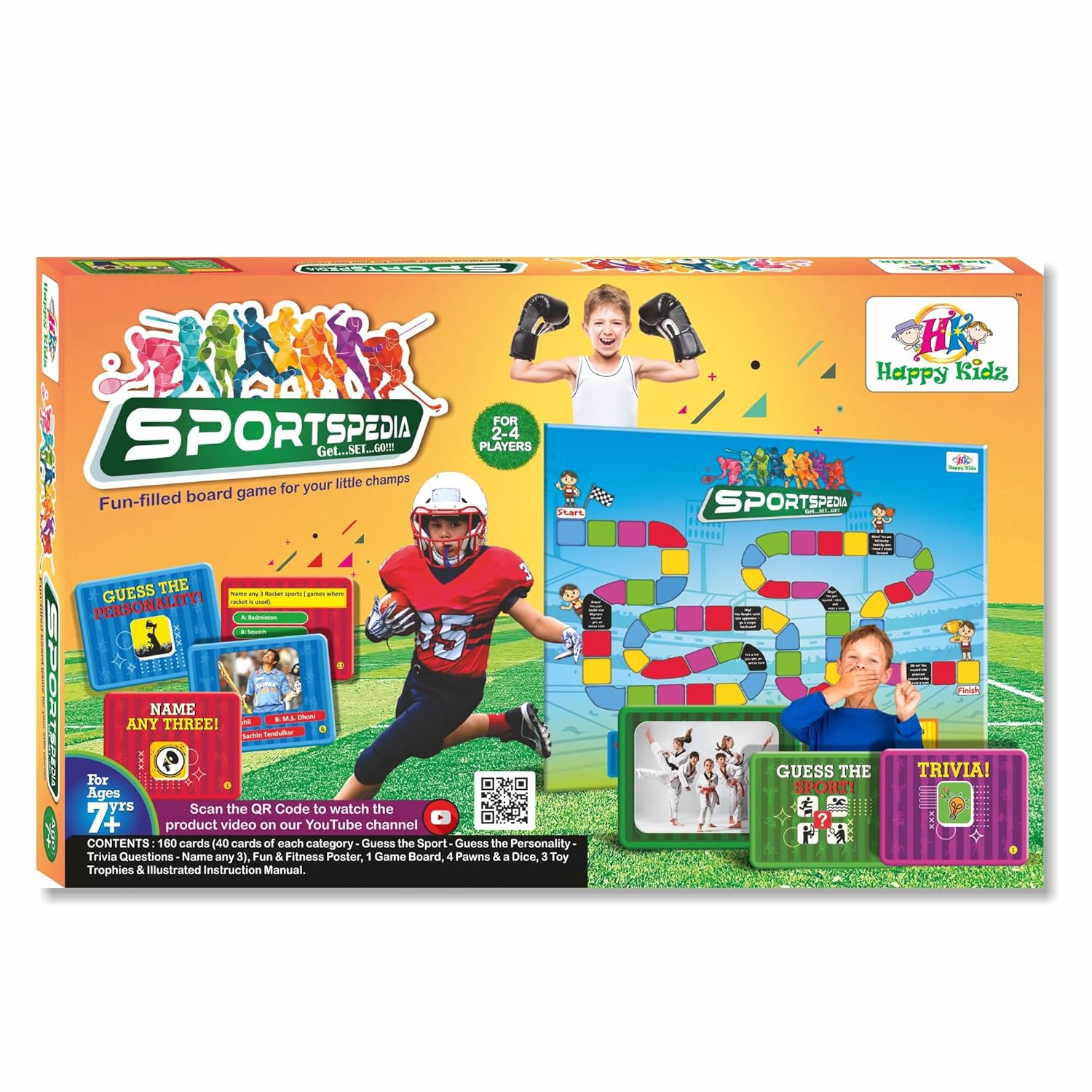 Sports Pedia | Fun Filled Sports Education Board Game - EKT3850