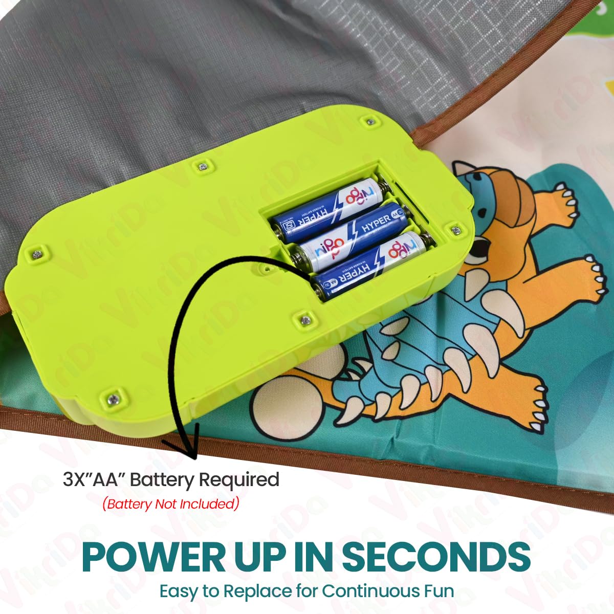 Musical Floor Mat And Paino Keyboard For Babies And Toddlers - EKT3873