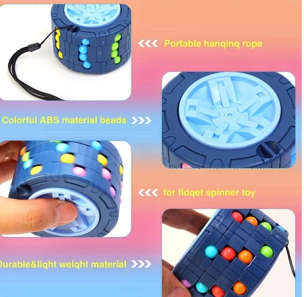 Cylinder Magic Bean  Rotate And Slide Puzzle Toy - EKT3881