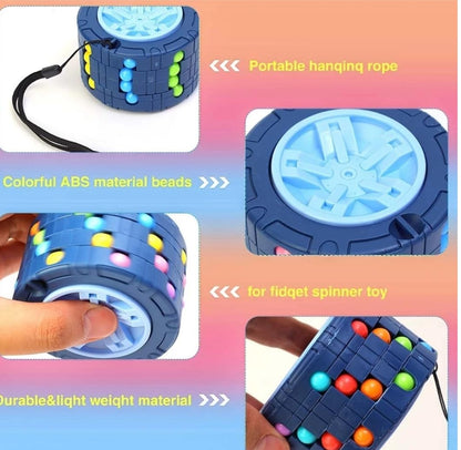 Cylinder Magic Bean  Rotate And Slide Puzzle Toy - EKT3881