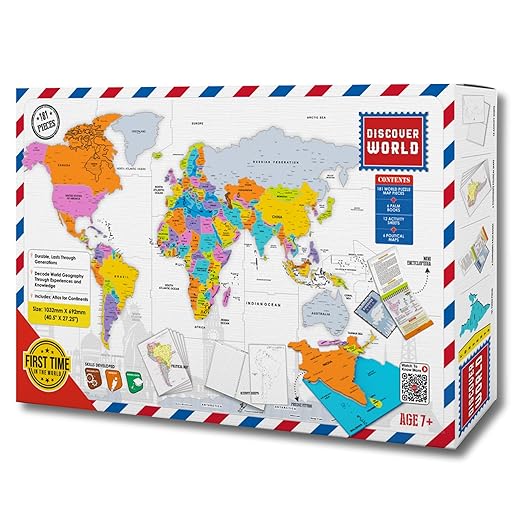 Discover World 181 Puzzle Pieces - EKT3893