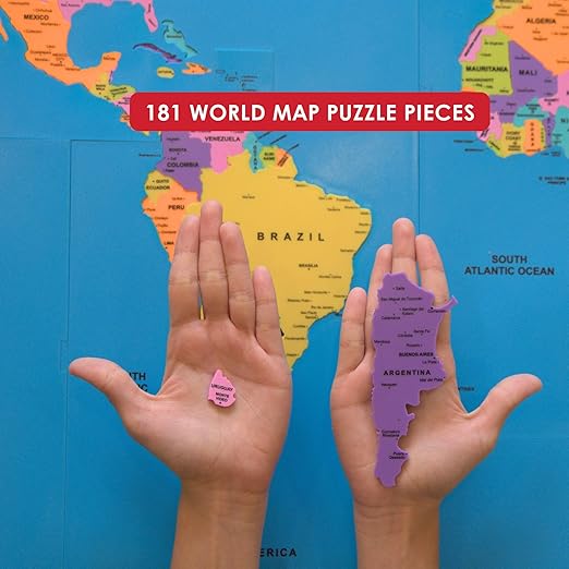 Discover World 181 Puzzle Pieces - EKT3893