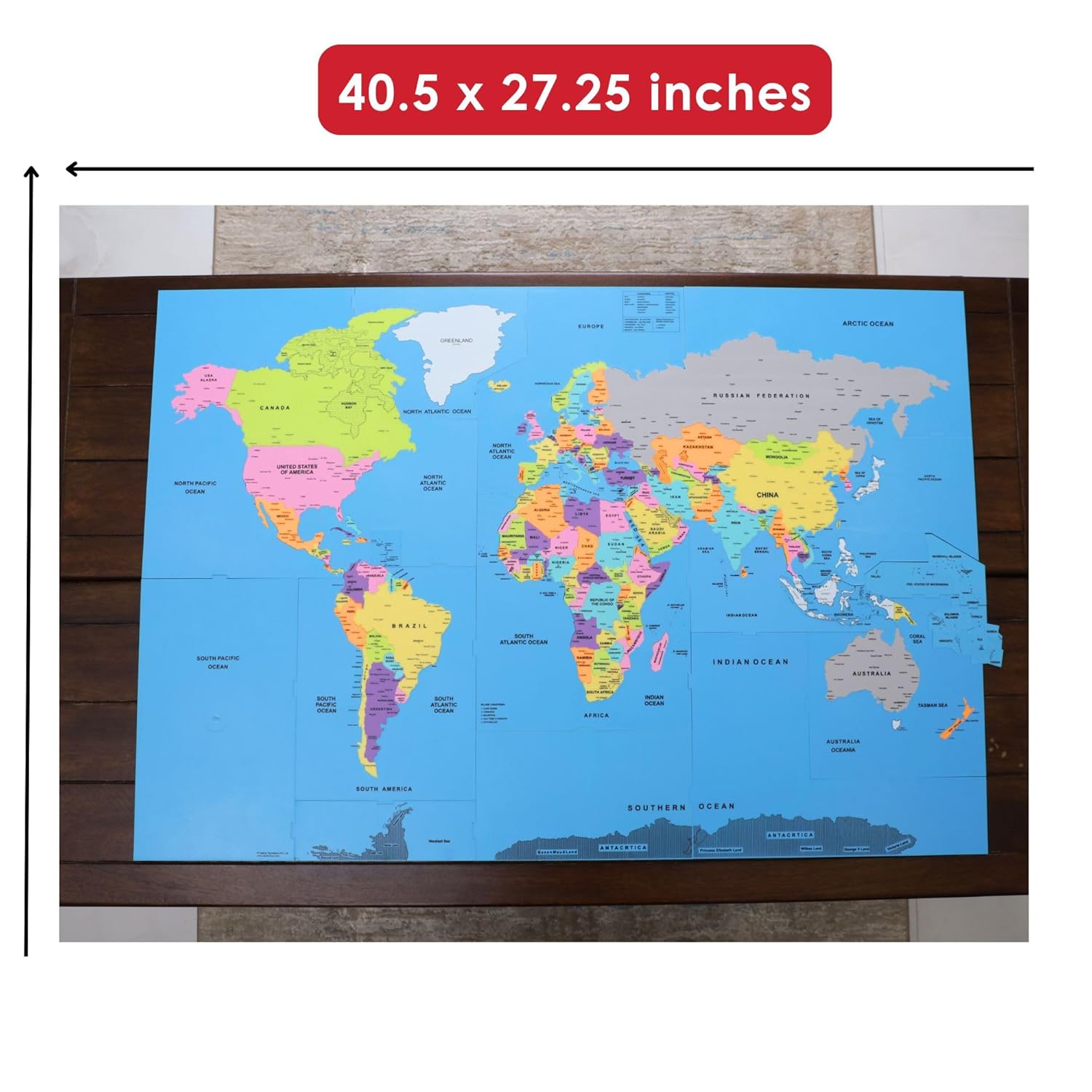 Discover World 181 Puzzle Pieces - EKT3893