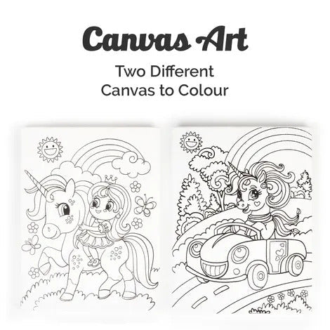 Unicorn Canvas Art - EKT3894