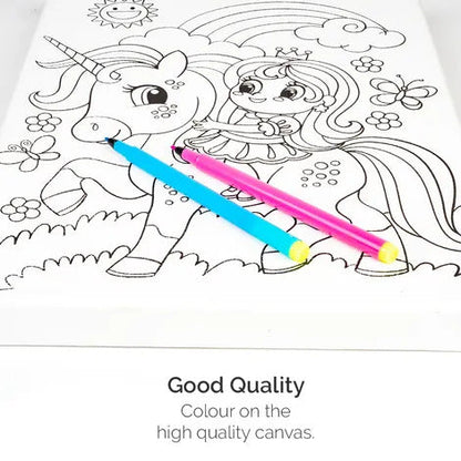 Unicorn Canvas Art - EKT3894