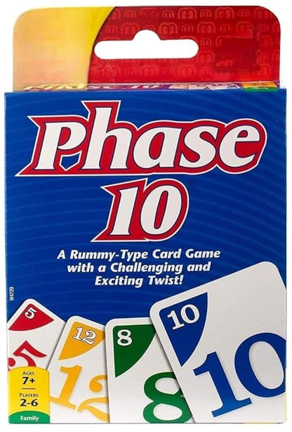 Phase 10 Card Game 2 To 6 Players - EKT3913