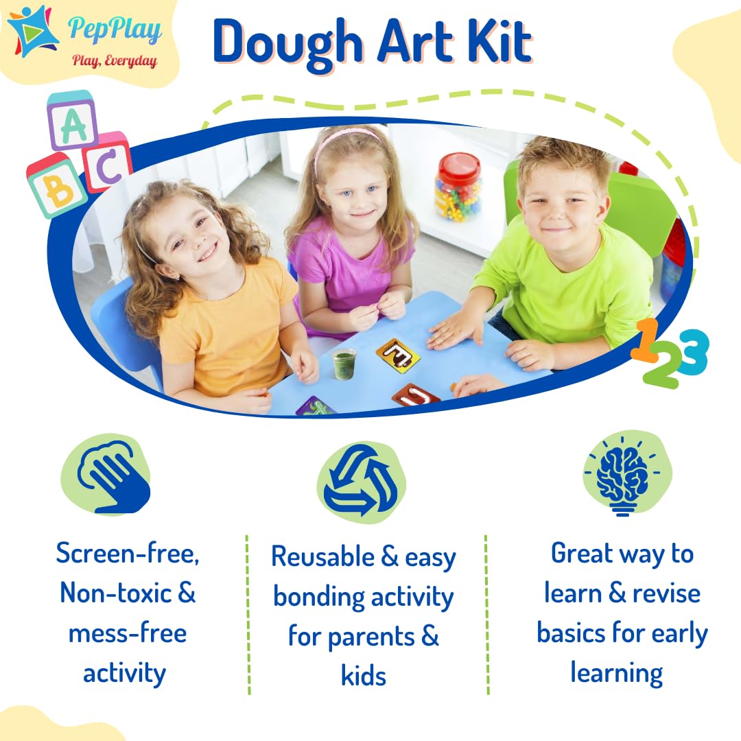 Dough Art Kit Numbers For Kids - EKT3917