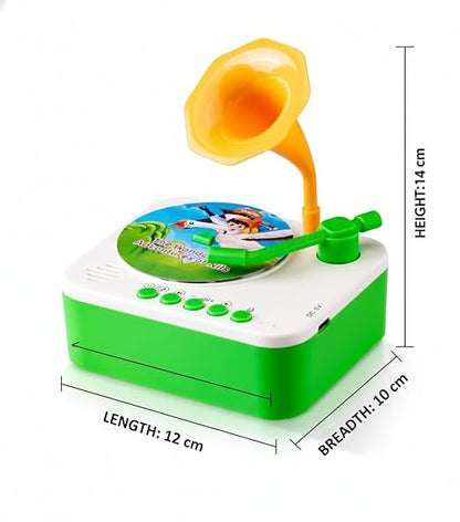 Kids Phonograph With 96 Cards - EKT3923