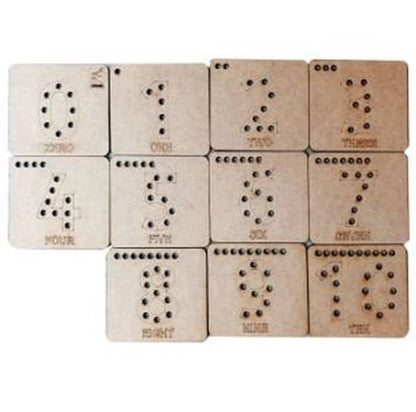 Numbers 1-10 Lacing - EKW0205