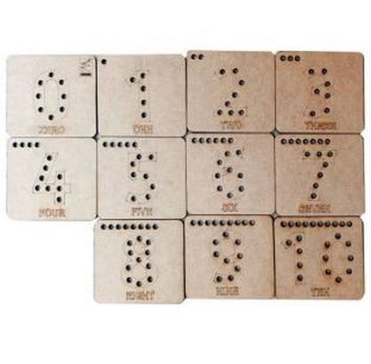 Numbers 1-10 Lacing - EKW0205