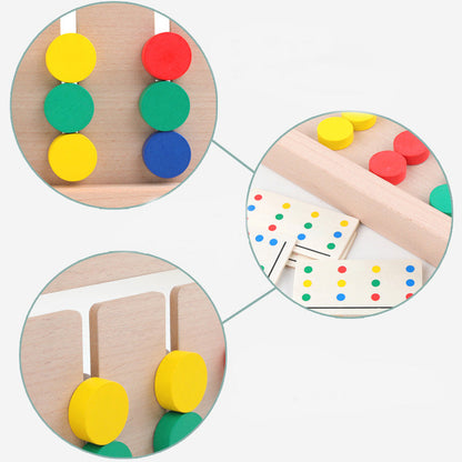 Wooden board sorting colour game toy Great birthday gift