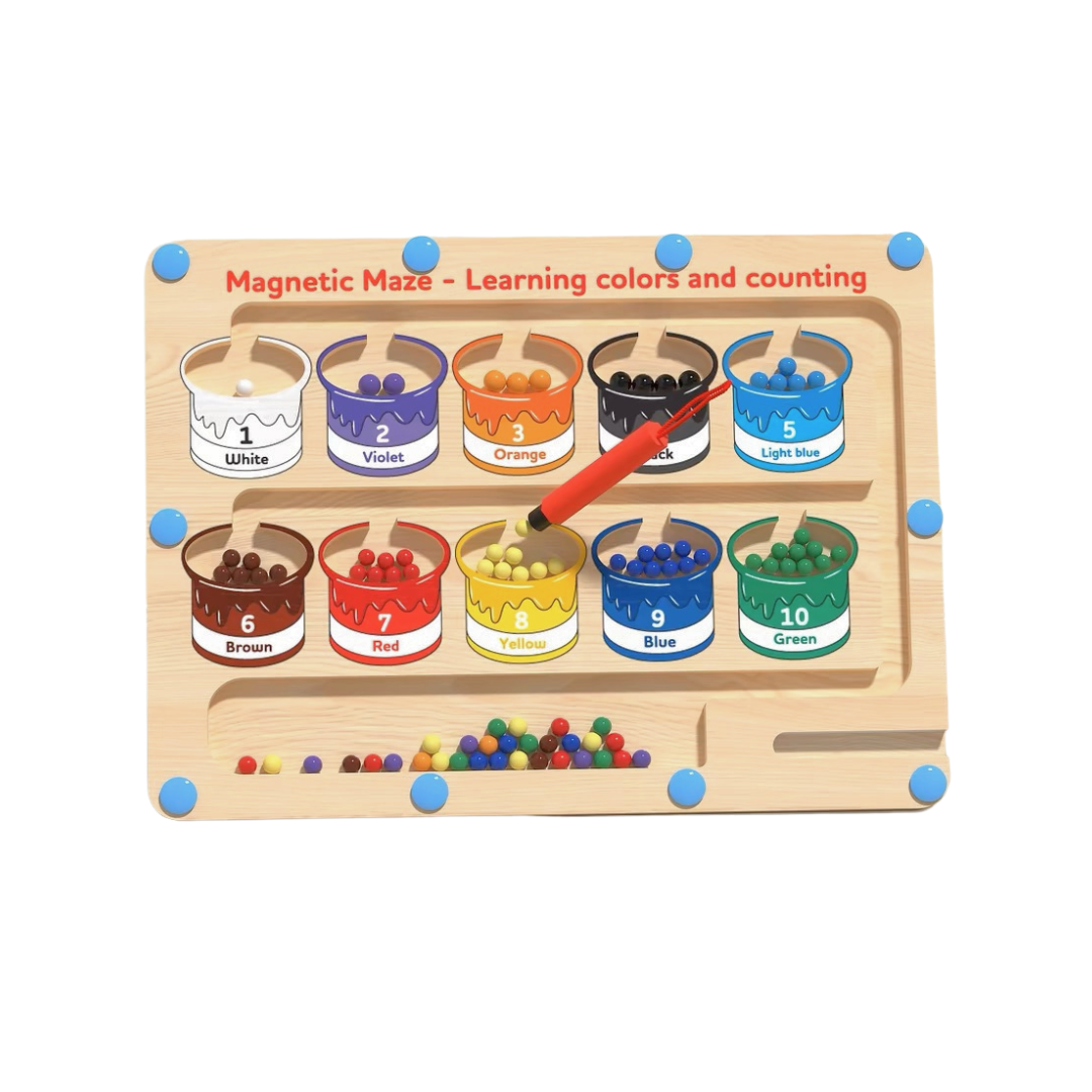 Montessori Wooden Toy Educational Box 5 in 1 Bundle Value Kit